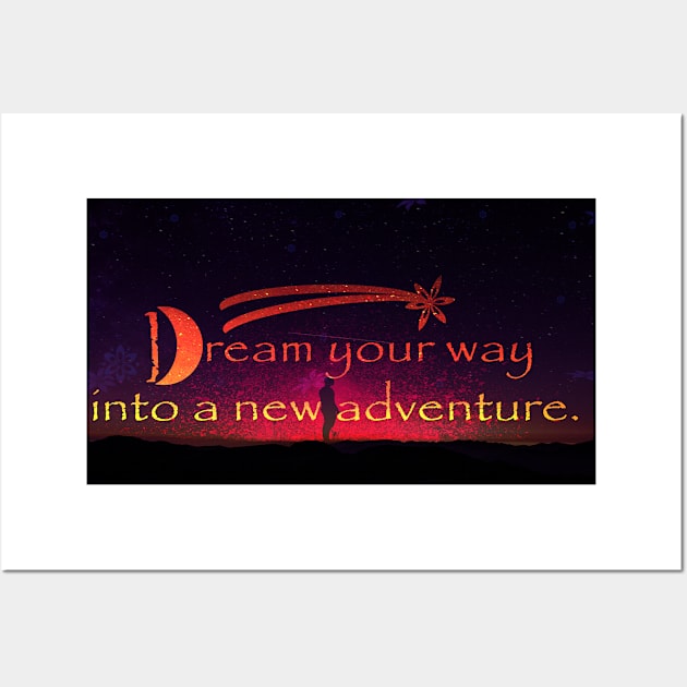 Dream Your Stars Wall Art by Xaneria